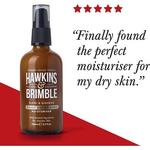 Энергетический мужской увлажняющий крем для лица с натуральными ингредиентами, увлажняющий для сухой кожи. Без парабенов/тестирование на животных., Hawkins & Brimble - фото 3