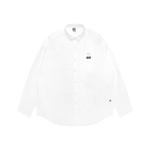 Рубашка с вышивкой логотипа A Bathing APE Aape, синий - фото 7