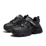 Кроссовки женские толстые низкие черный Warrior - фото 3