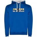 Худи Kruskis Be Different Run Two-Colour, синий - фото