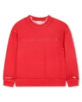 Красный хлопковый детский свитшот Marc Jacobs - фото