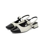 Туфли Мэри Джейн женские Gemeiq, цвет Silver Black - фото 2