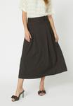 Юбка Co'couture A-line skirt, Dark Brown/Brown - фото