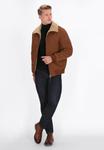 Куртка DreiMaster Leather jacket, Cognac/Light Brown - фото 2
