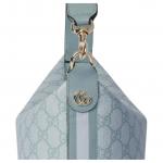 Сумка Ophidia Supreme Canvas Extra Mini женская серо- GUCCI, Set (Bag+Dust Bag) - фото 8