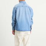 Джинсовая рубашка Jacquemus, Blue/Tabac - фото 3