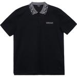 Футболка поло мужская черная VERSACE - фото 2