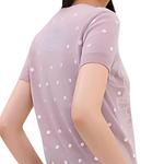 HERMES SS25 Кашемировый свитер женский Purple - фото 6