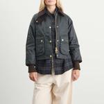 Укороченная вощеная куртка Beadnell Barbour, Sage & Ancient - фото 2