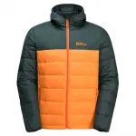 Худи Jack Wolfskin Ather Down, оранжевый - фото 4