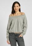 Толстовка Lee OFF_SHOULDER , Grey Heather/Grey - фото