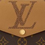 LOUIS VUITTON Сумка Sarah с монорамкой в коричневом цвете - фото 6