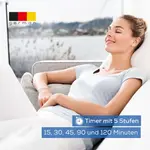 Лампа дневного света TL 100 с интенсивностью света 10 000 Люкс на расстоянии 10 см Изменяющее цвет настроение свет с функцией смены цвета, таймер, диммер, медицинское изделие Beurer, белый - фото 6