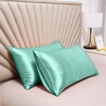 DreamyDestiny Комплект постельного белья Soft-Touch Mulberry Silk Aqua - фото 3