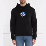 Толстовка обычного кроя с монограммой Karl Lagerfeld, черный - фото