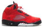 Jordan 5 Retro Dmp Raging Bull Red Suede - фото 4