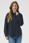 Блуза Kaffe Button-down blouse, Dark Blue - фото