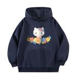 Худи Hello Kitty SS25 женская Sanrio, синий - фото