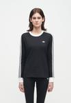 Топ Adidas Originals LONGLSEEVE, Black/White/Black - фото 4