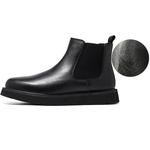 Челси Ботинки Мужские Weishibangwei, цвет Black Fleece-Lined - фото 5