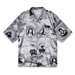 Рубашка Grimey Supastar Satin, черный - фото