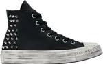 Кроссовки Wmns Chuck 70 High 'Studded', черный - фото