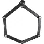 Складной замок Keeper 510 с ключом Kryptonite, черный - фото