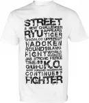 Футболка Street Fighter Legacy Text Video Game Outerstuff - фото