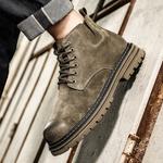 Мужские ботинки Martin Boot WEISHIBANGWEI, цвет хаки - фото 10