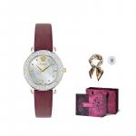 VERSACE Часы Greca Sphere 35mm, White Gold - фото 4