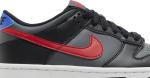 Кроссовки Dunk Low GS 'Black Red Blue', черный - фото 2