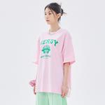 Nerdy Футболка унисекс розовая - фото 7