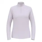 Флис Odlo Rigi half zip, белый/фиолетовый - фото