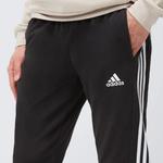 Брюки спортивные Adidas с логотипом, черный - фото 6