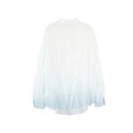 ELLE Рубашка женская Light Blue Lapel Thin Others - фото 3