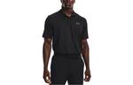 Мужская рубашка-поло Under Armour, цвет Black - фото