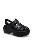 Сандалии Stomp Fisherman Crocs, черный - фото