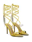 Босоножки с ремешком Alexandre Vauthier, желтый - фото 2