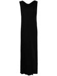 Alberta Ferretti платье макси с вырезом, черный - фото