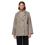 Пальто Pieces Marbel, серый - фото