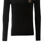 Футболка с длинным рукавом и принтом логотипа VERSACE - фото 7