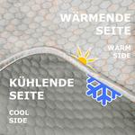 Одеяло ибена Ibena, серый/оранжевый - фото 6