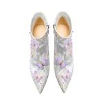 Ботильоны женские белый Hoov - фото 4