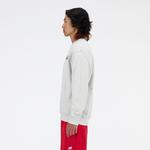 Толстовка new balance Athletics Premium, Light grey - фото 3