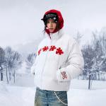 YADcrew Унисекс пуховик, White - фото 6