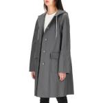 THOM BROWNE Женское серое тренчкот, Gray - фото 7