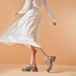 Лоферы женские Malemonkey, хаки - фото 12