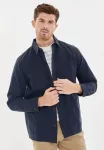 Легкая куртка thb shacket sunter Threadbare, Navy - фото