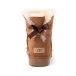 Женские ботинки UGG Mini Bailey Bow II, цвет Chestnut - фото 5