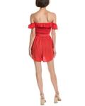 MARION Ромпер с открытыми плечами, красный - фото 2